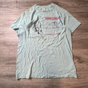Sunshine Apparel Mesa Verde T-Shirt Mens Large Light‎ Blue Vintage Single Stitch